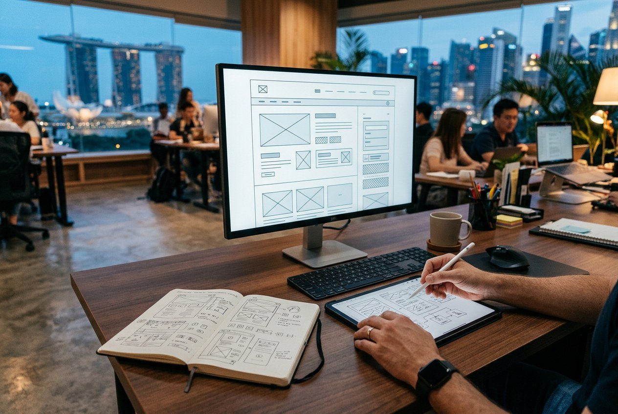 Custom Web Design Services for Businesses in Singapore